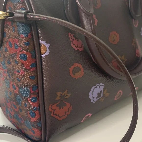 Coach Mini Bennett Satchel w/Primrose Floral Print NWOT - Picture 6 of 10